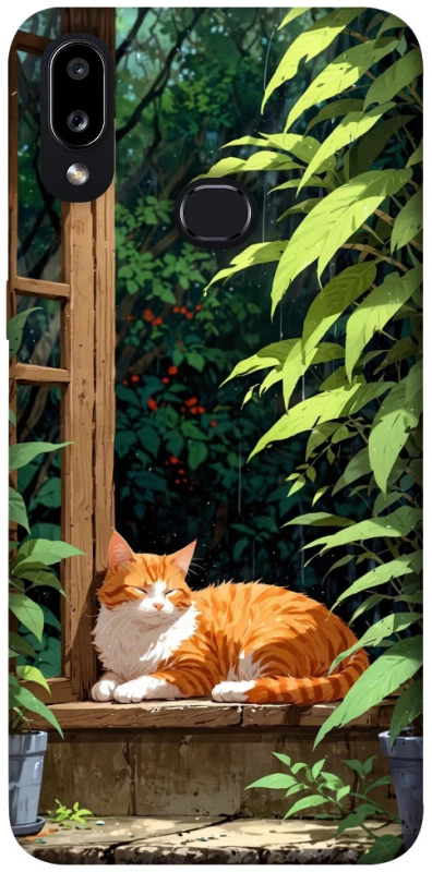 Чохол на Samsung Galaxy A10s red cat фото 1 з 1