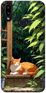 Чохол на Samsung Galaxy A10s red cat фото 1 з 1