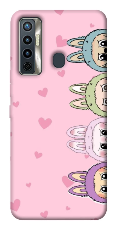 Чохол на TECNO Camon 17 All Labubu 4 фото 1 з 1