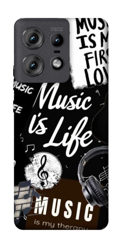 Чохол на Motorola Edge 50 Pro Music is Life фото 1 з 1