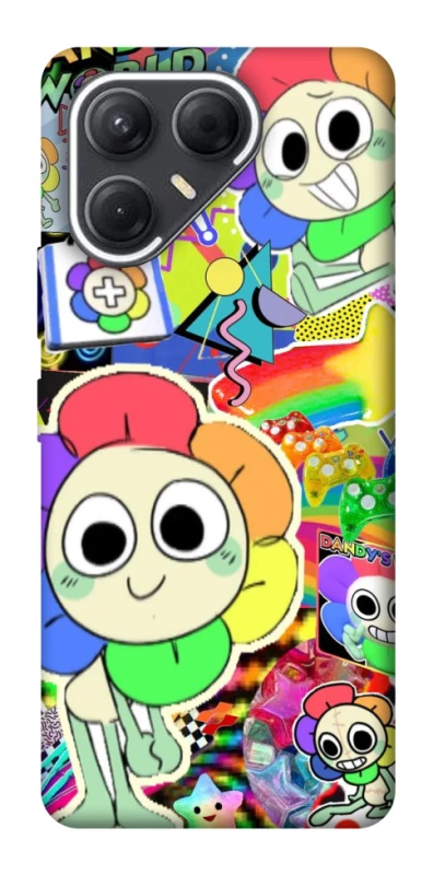 Чехол на TECNO Pova 7 Dandy world collage фото 1 из 1