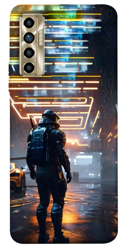 Чохол на TECNO Camon 17P Cyber character фото 1 з 1