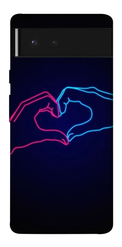 Чохол на Google Pixel 6 Neon love фото 1 з 1