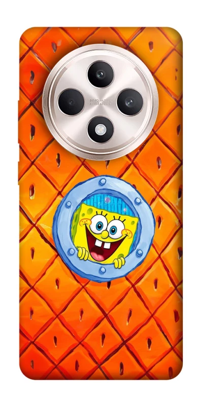Чехол на Oppo Reno 12 F 4G/5G Дом Спанч Боба фото 1 из 1