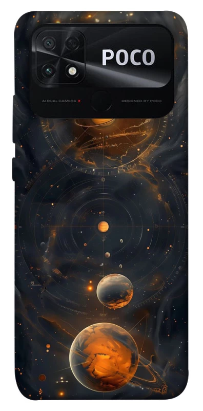 Чохол на Xiaomi Poco C40 Сонячна система фото 1 з 1