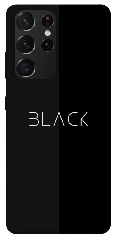Чохол на Samsung Galaxy S21 Ultra Black фото 1 з 1