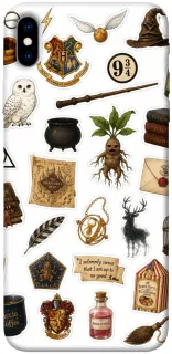 Чохол на Apple iPhone XS Max (6.5") Harry Potter mood фото 1 з 1