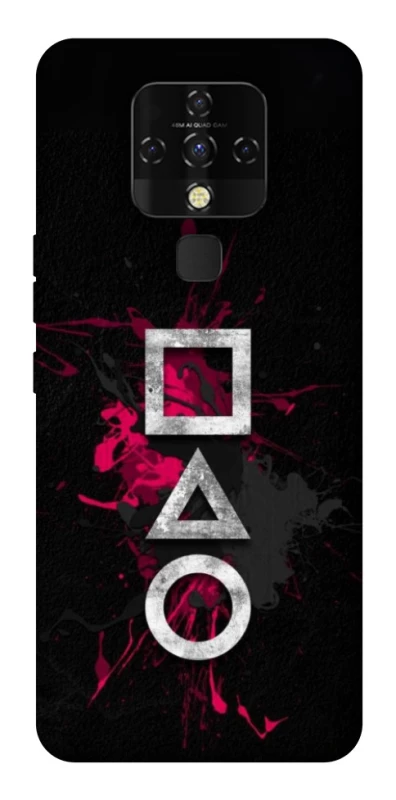 Чохол на TECNO Camon 16 SE Square Sentence фото 1 з 1