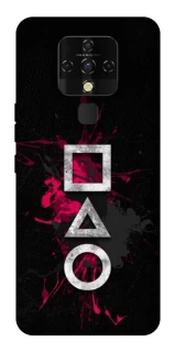 Чохол на TECNO Camon 16 SE Square Sentence фото 1 з 1