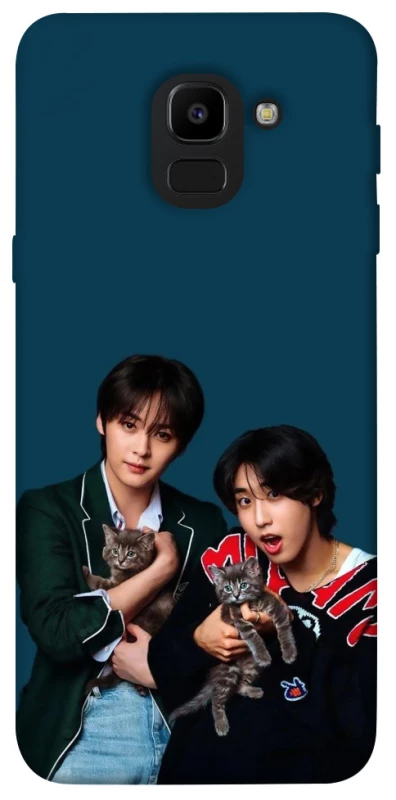 Чохол на Samsung J600F Galaxy J6 (2018) Lee Know and Han - Stray Kids фото 1 з 1
