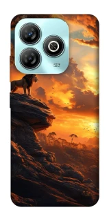 Чохол на ZTE Blade A75 4G lion king фото 1 з 1