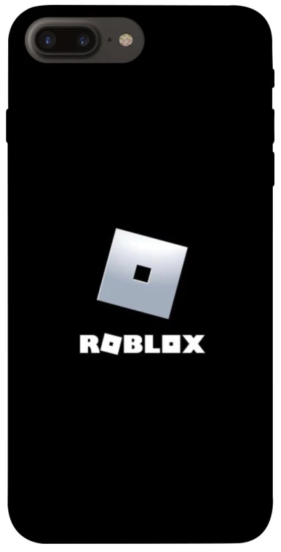 Чехол на Apple iPhone 7 plus / 8 plus Roblox logo black фото 1 из 1