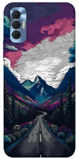 Чехол на TECNO Spark 8P Нарисованные горы фото 1 из 1
