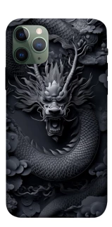 Чехол на Apple iPhone 11 Pro (5.8") black dragon фото 1 из 1