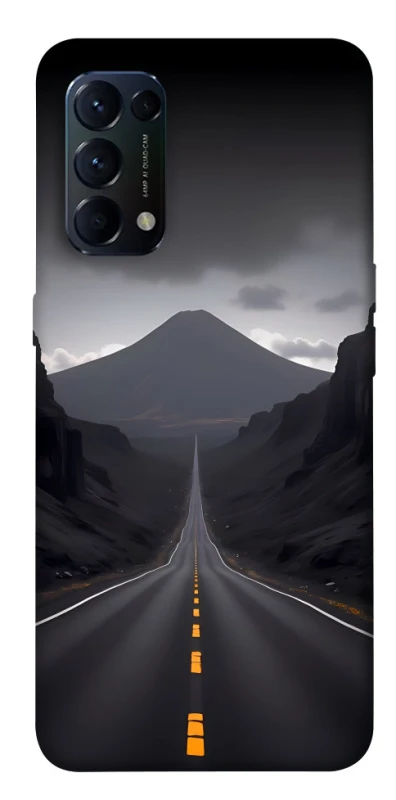 Чехол на Oppo Reno 5 4G Black mountains фото 1 из 1