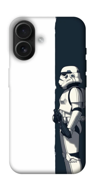 Чохол на Apple iPhone 16 Star Wars stormtrooper фото 1 з 1
