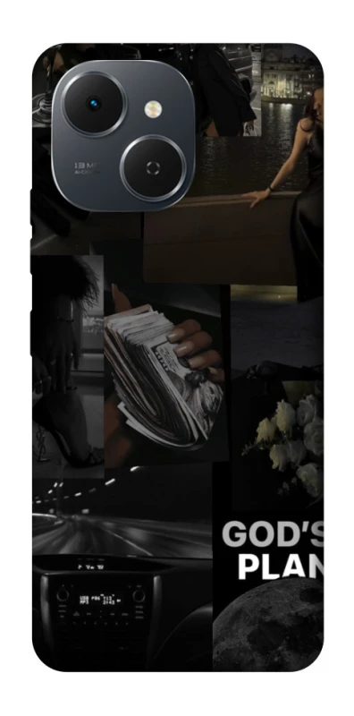 Чохол на TECNO Spark 40C God's plan фото 1 з 1