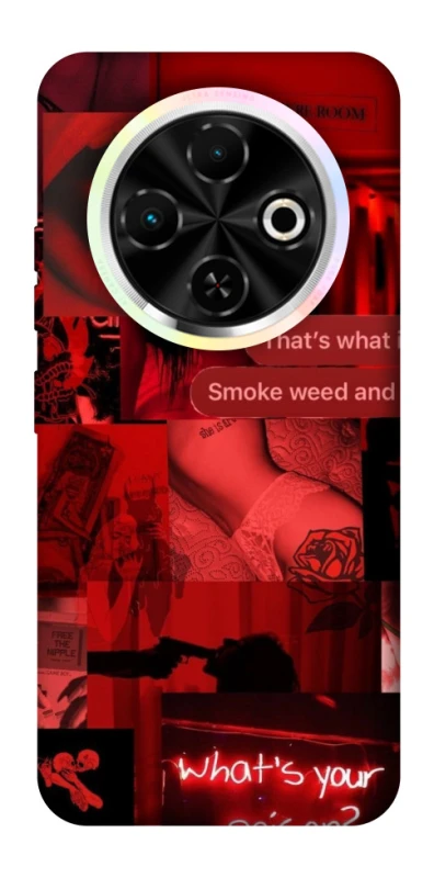 Чохол на TECNO Spark 30C Love collage ver.1 фото 1 з 1