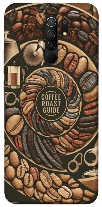 Чохол на Xiaomi Redmi 9 Coffee roast guide фото 1 з 1