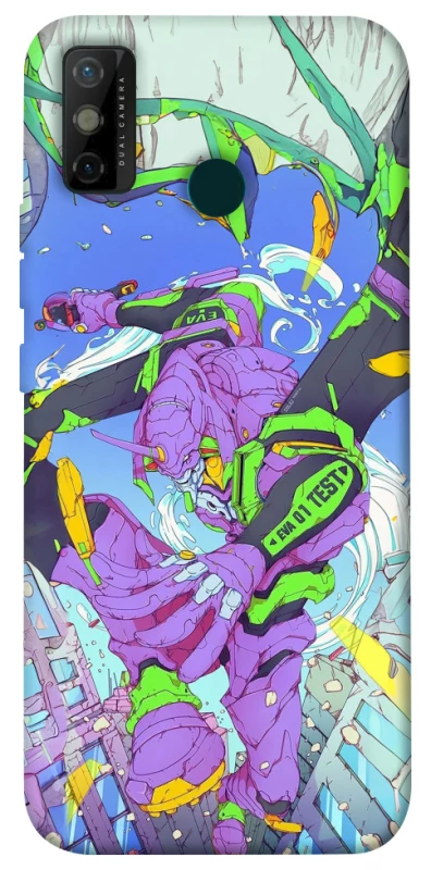 Чохол на TECNO Spark 6 Go Євангеліон v2 фото 1 з 1