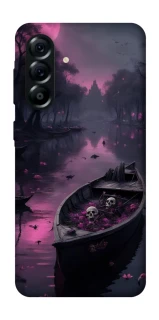 Чехол на Samsung Galaxy A57 5G Boat and flamingo фото 1 из 1