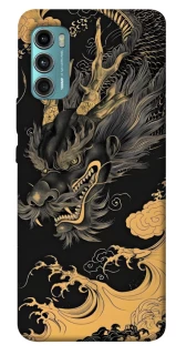 Чохол на Motorola Moto G60 gold dragon фото 1 з 1