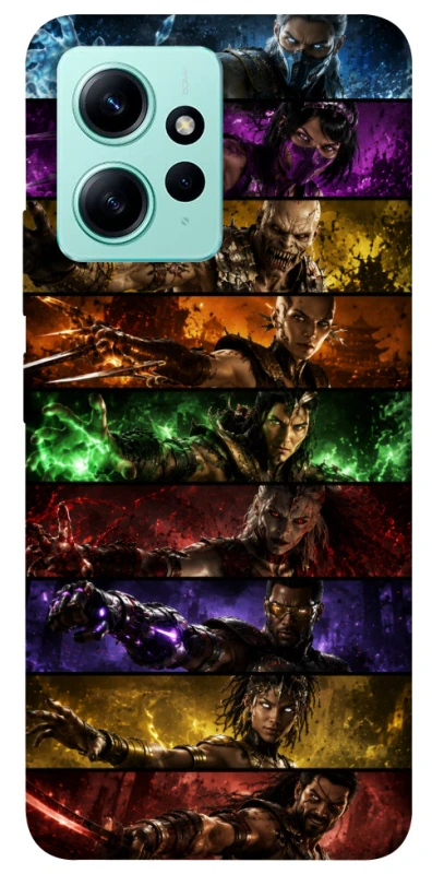 Чехол на Xiaomi Redmi Note 12 4G Mortal Kombat ver.5 фото 1 из 1