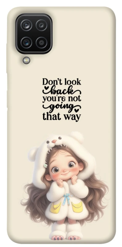 Чохол на Samsung Galaxy A12 Don't look back фото 1 з 1