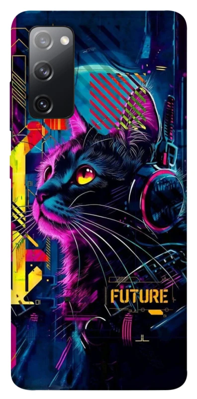 Чохол на Samsung Galaxy S20 FE Cyber Cat v2 фото 1 з 1