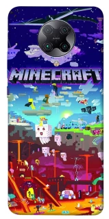 Чехол на Xiaomi Redmi K30 Pro / Poco F2 Pro Minecraft world фото 1 из 1