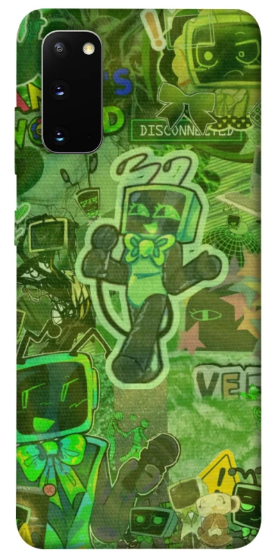 Чехол на Samsung Galaxy S20 Dandysworld tv green theme фото 1 из 1