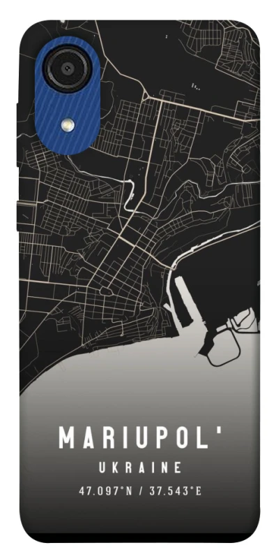 Чохол на Samsung Galaxy A03 Core Mariupol map фото 1 з 1