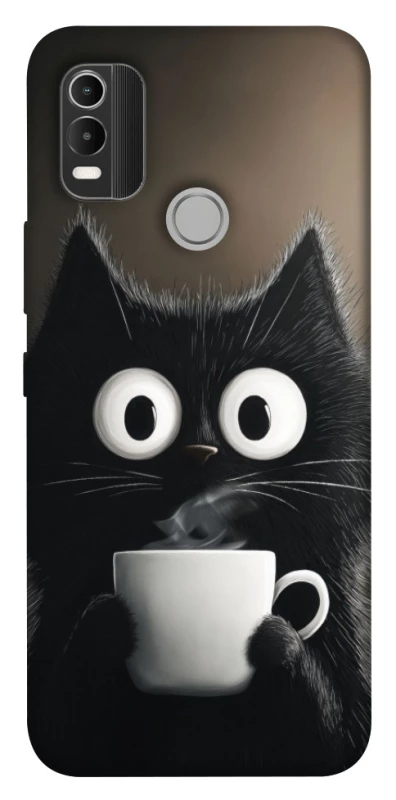 Чохол на Nokia C21 Plus morning cat фото 1 з 1