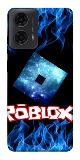 Чохол на Motorola Moto G04 Roblox Galaxy Flame Logo фото 1 з 1
