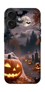 Чехол на Apple iPhone 16 Halloween фото 1 из 1