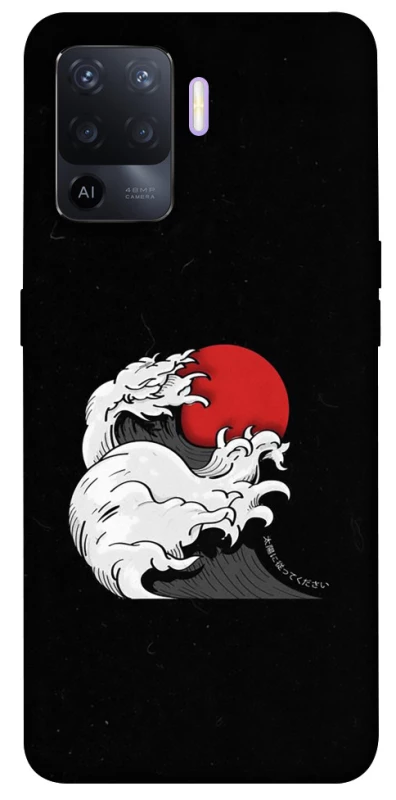 Чехол на Oppo A94 Волны Японии v2 фото 1 из 1