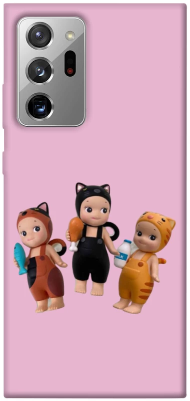Чохол на Samsung Galaxy Note 20 Ultra Cat Cafe Trio фото 1 з 1