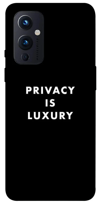 Чехол на OnePlus 9 Privacy is luxury фото 1 из 1