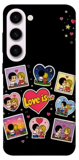 Чехол на Samsung Galaxy S23+ Love is ver.2 фото 1 из 1