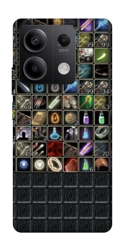 Чехол на Xiaomi Redmi Note 13 5G Inventory menu ver.2 фото 1 из 1