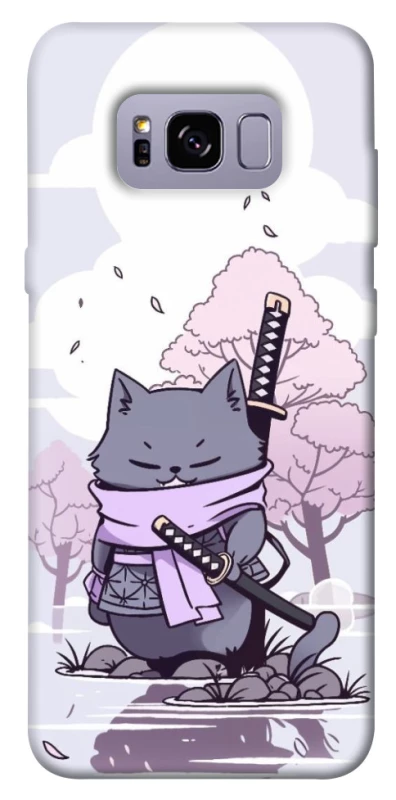 Чохол на Samsung G955 Galaxy S8 Plus Samurai cat фото 1 з 1