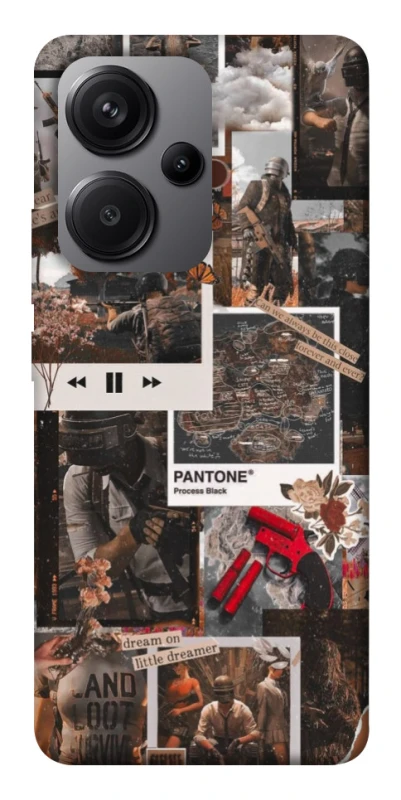 Чохол на Xiaomi Redmi Note 13 Pro+ PUBG Collage фото 1 з 1