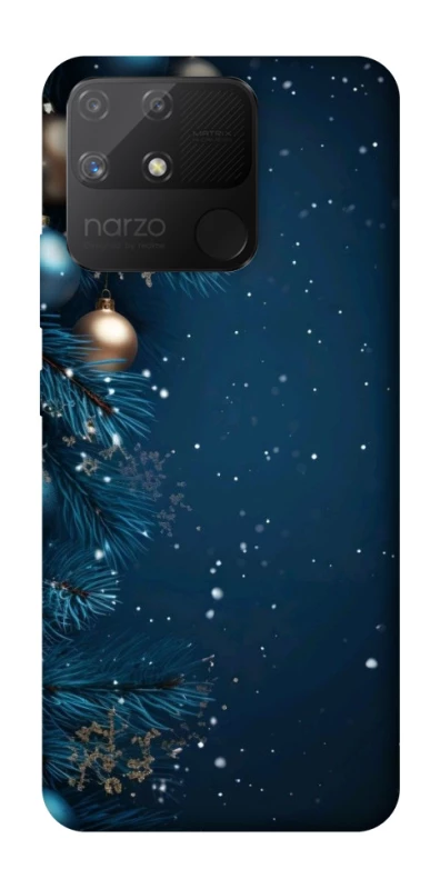 Чохол на Realme Narzo 50A Новорічний v33 фото 1 з 1