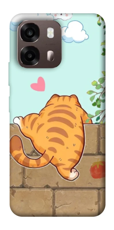 Чохол на Oppo A6 Cat the meow фото 1 з 2