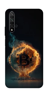 Чохол на Huawei Honor 20 / Nova 5T Fire Bitcoin фото 1 з 1