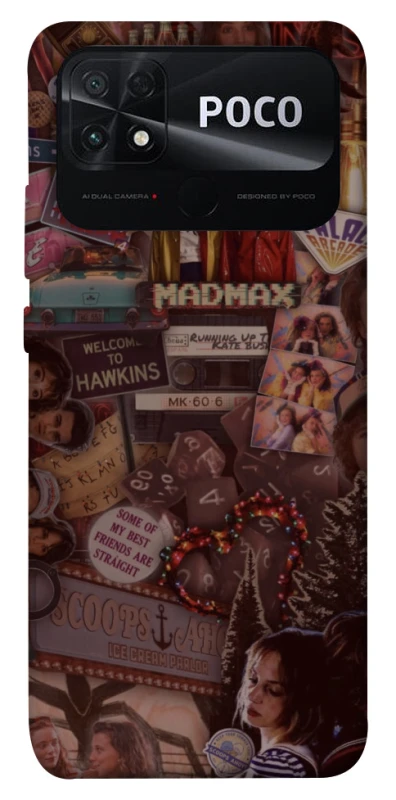 Чехол на Xiaomi Poco C40 Stranger Things ver.25 фото 1 из 1
