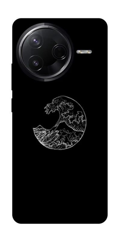 Чехол на Infinix Note 50 Pro Black tsunami фото 1 из 1