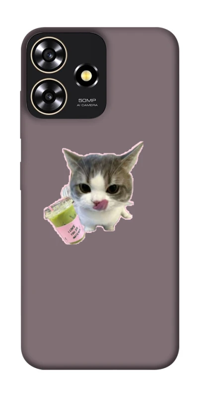 Чохол на ZTE Blade A73 4G cat matcha фото 1 з 1