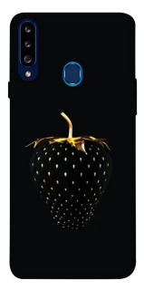 Чехол на Samsung Galaxy A20s Черная клубника фото 1 из 1