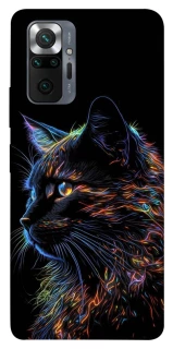 Чохол на Xiaomi Redmi Note 10 Pro Чорний кіт фото 1 з 1